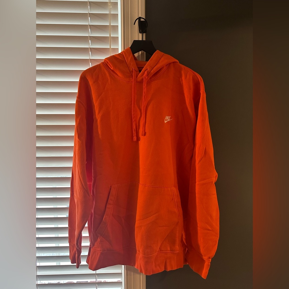 Orange Nike Hoodie